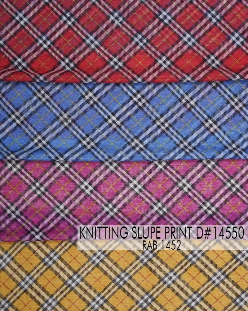 Knitting Slupe Print D#14550