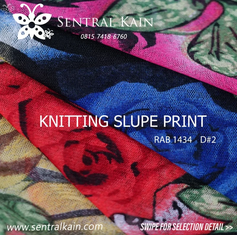 KNITTING SLUPE PRINT D#2