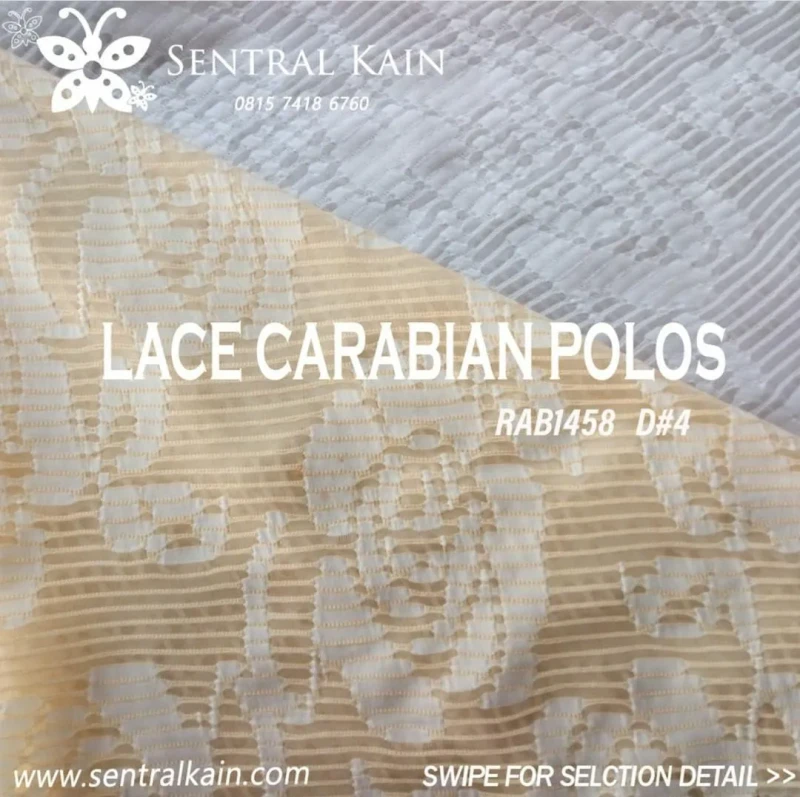 LACE CARABIAN POLOS D#4
