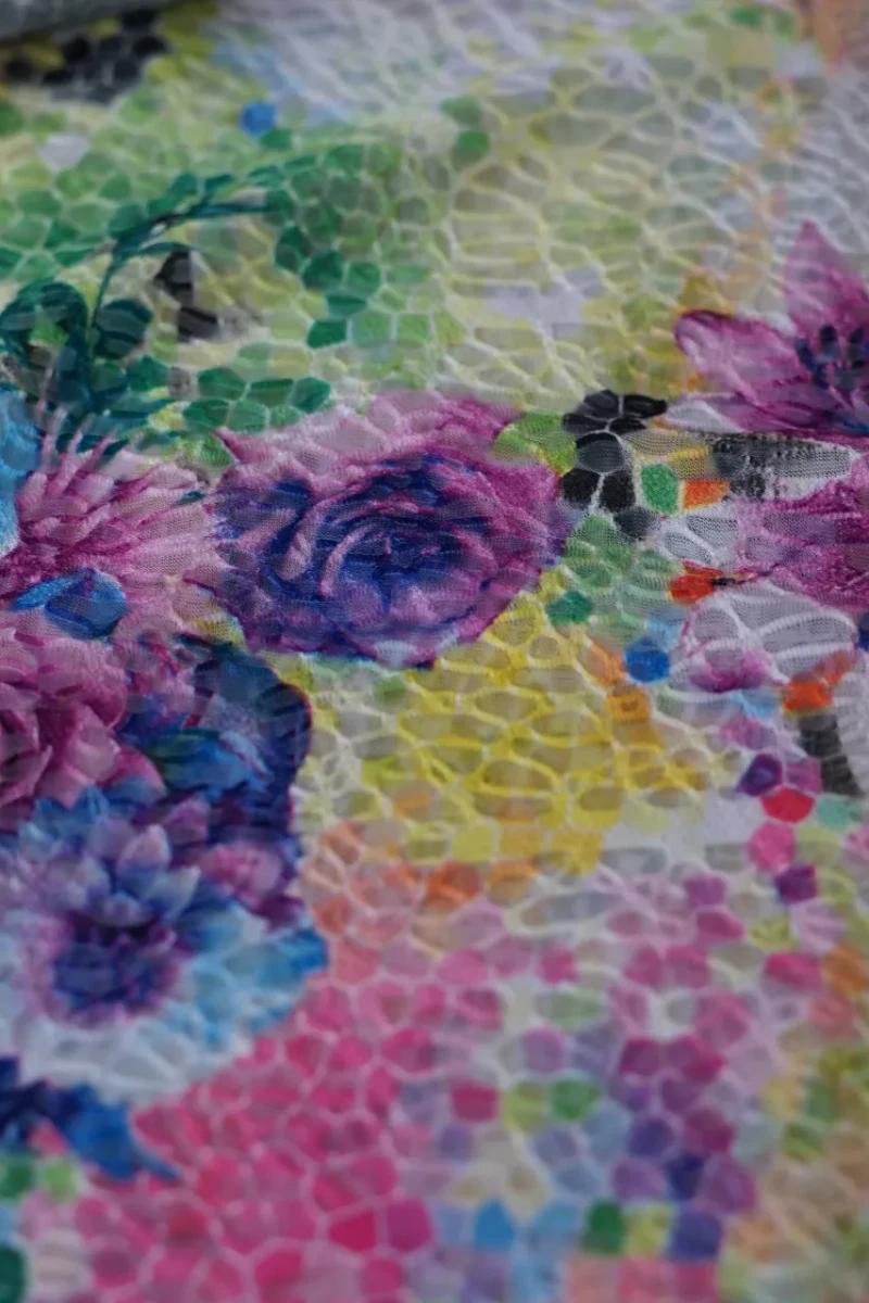 LACE CARABIAN PRINT D#17