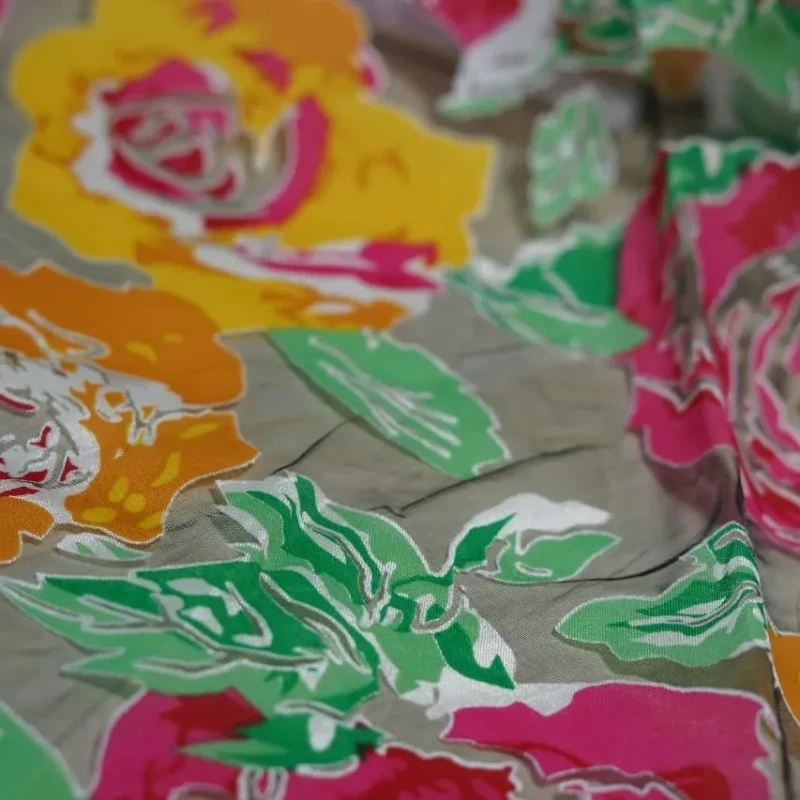 VANESSA BURN OUT PRINT D#CN-4945