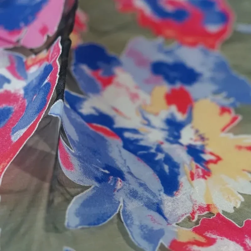 VANESSA BURN OUT PRINT D#CN-4947