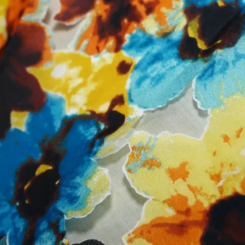 VANESSA BURN OUT PRINT D#CN-4949